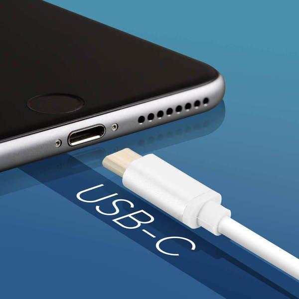 Avizar  Cavo USB C Jack 3,5mm - Bianco 