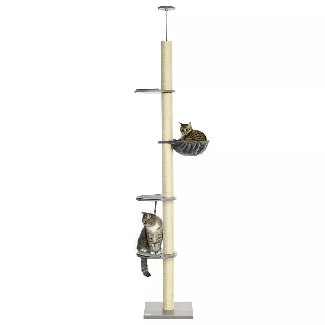 PawHut - Kratzbaum, One Size, Grau