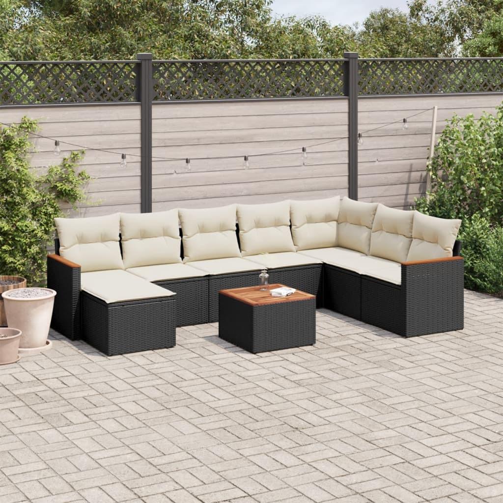 VidaXL Garten sofagarnitur poly-rattan  