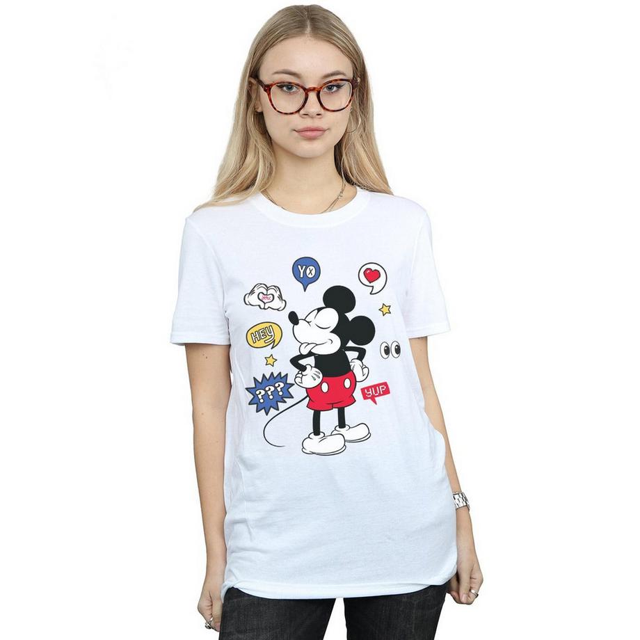 Disney Mickey Mouse T-Shirt Stampa Grafica  