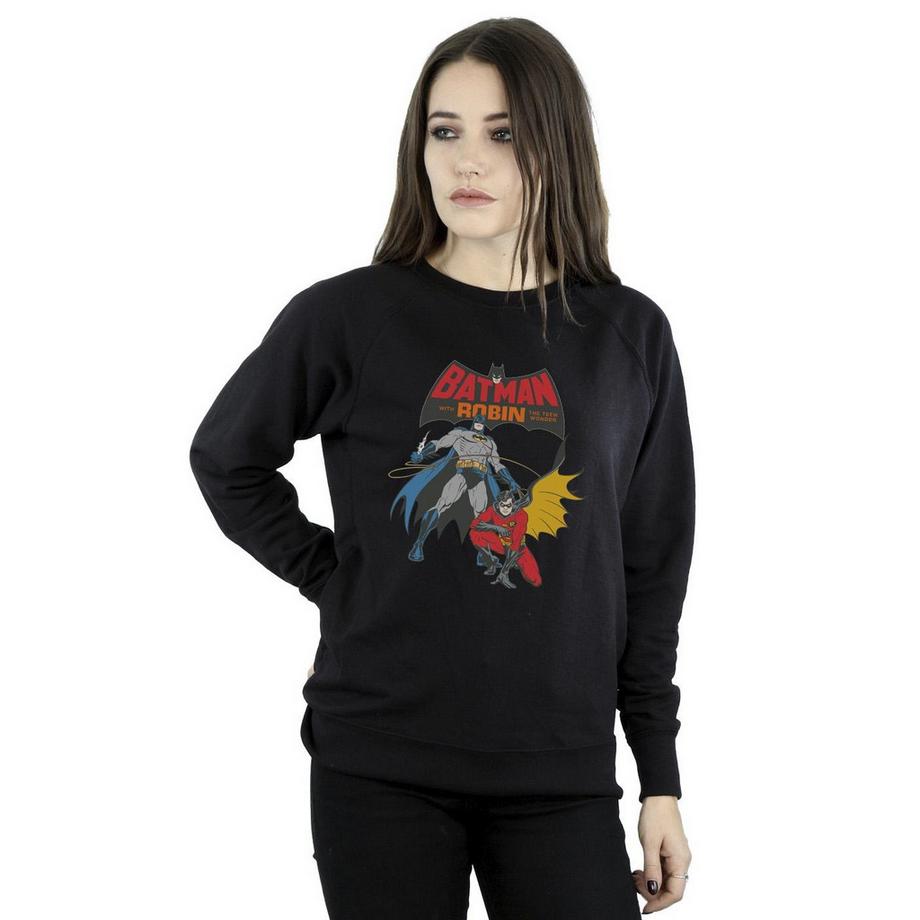 DC COMICS Batman mit Robin The Teen Wonder Sweatshirt  