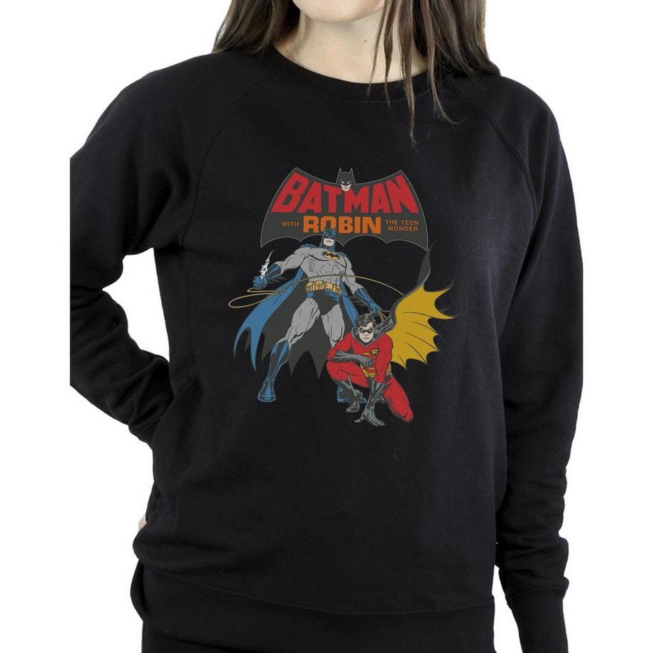 DC COMICS Batman mit Robin The Teen Wonder Sweatshirt  