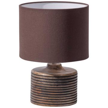 Lampe de table Menzo brun chaud 35