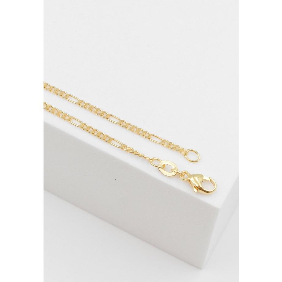 MUAU Schmuck  Collier Figaro Gelbgold 750, 1.8mm, 55cm 