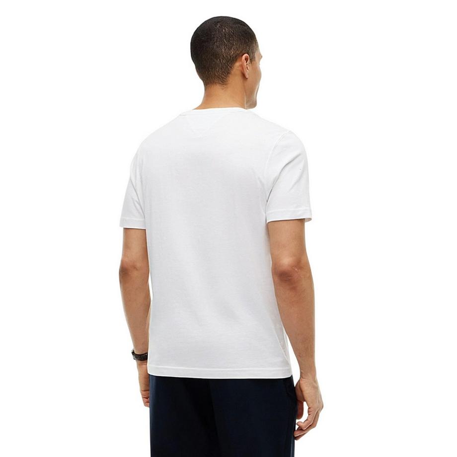 TOMMY HILFIGER  Maglietta Bandiera Ricamata 