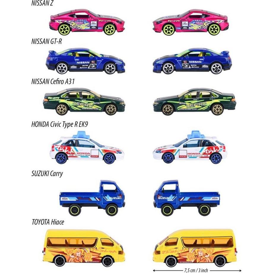 JDM Legends Deluxe Cars