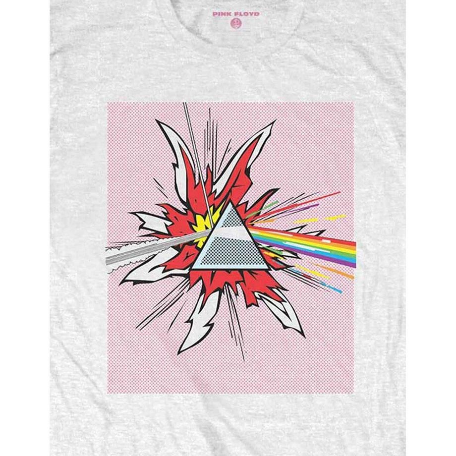 Pink Floyd Lichtenstein Prisma Print T-Shirt  
