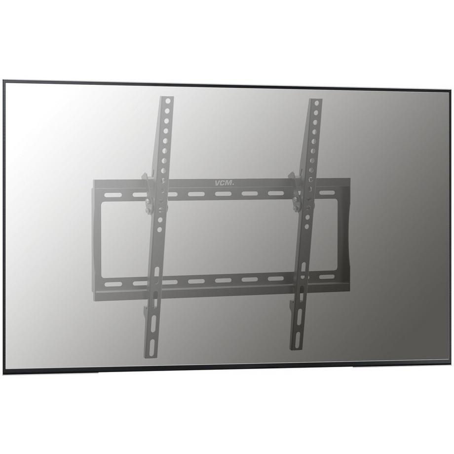 VCM Universal TV Halterung | VESA Wandhalterung | Halter Fernsehhalter flach neigbar | Belastbarkeit bis zu 25kg - B-FN 400  