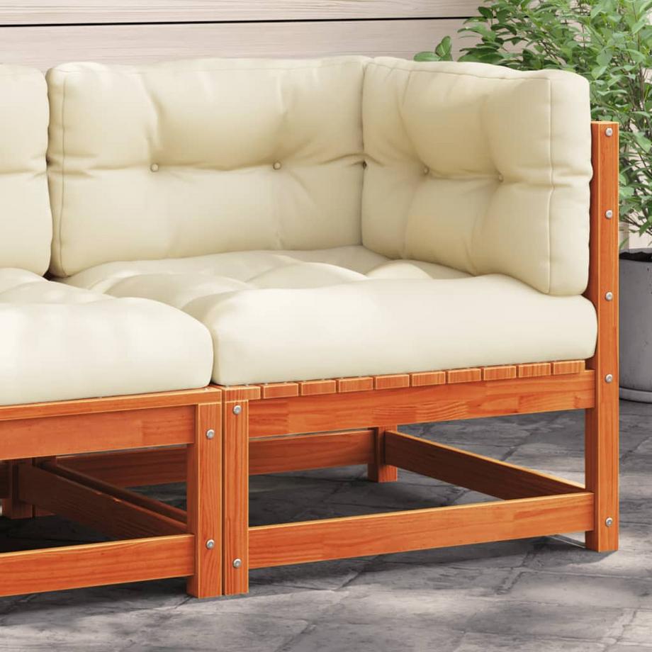 VidaXL divano da giardino Legno di pino  