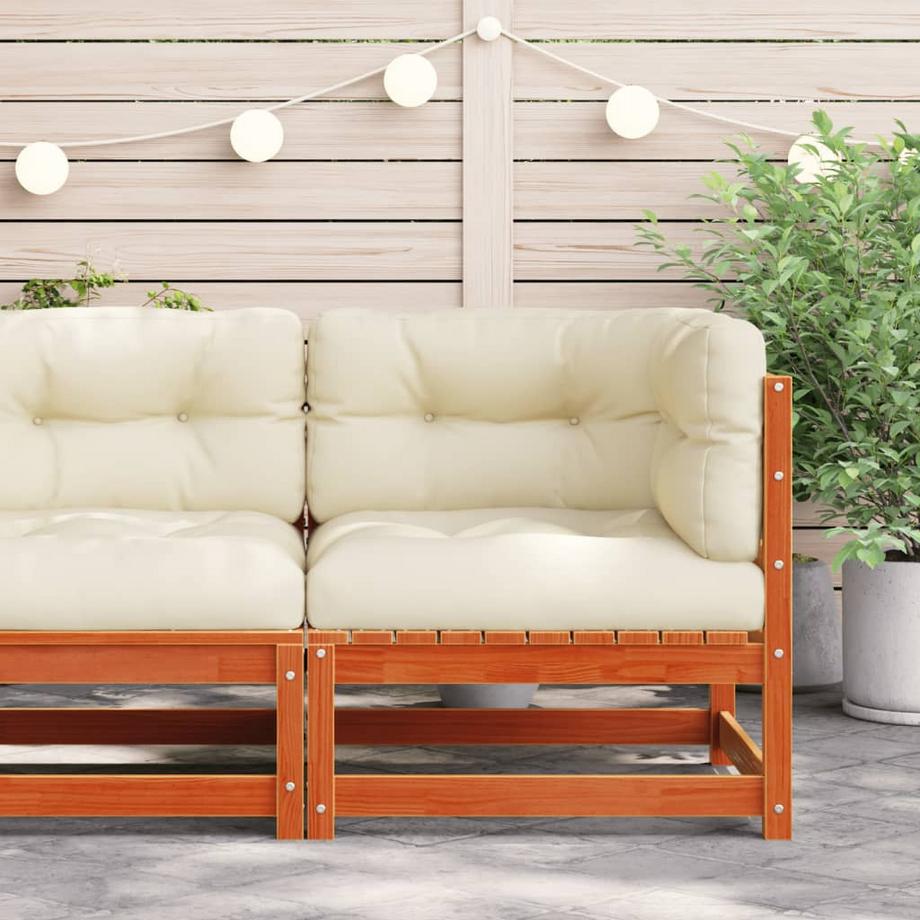 VidaXL divano da giardino Legno di pino  