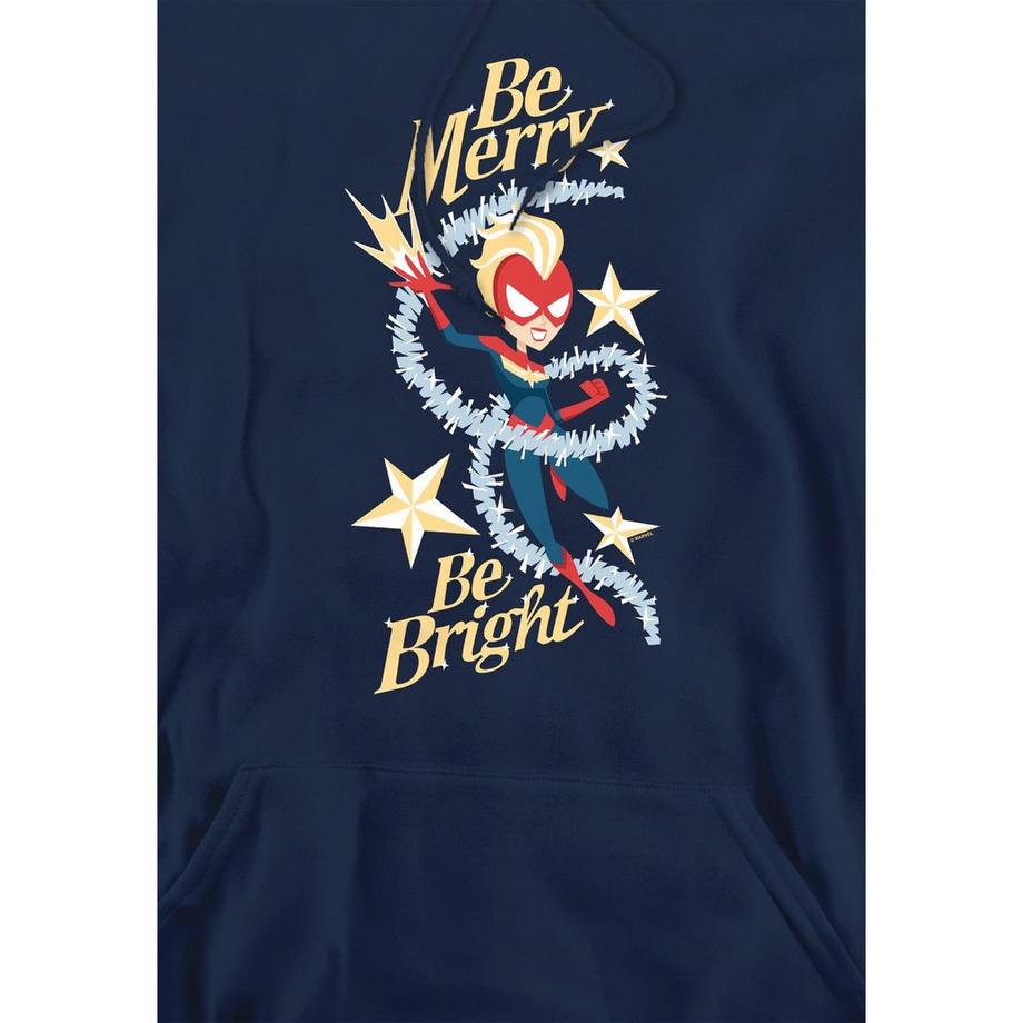 Captain Marvel Be Merry Be Bright Kapuzenpullover  