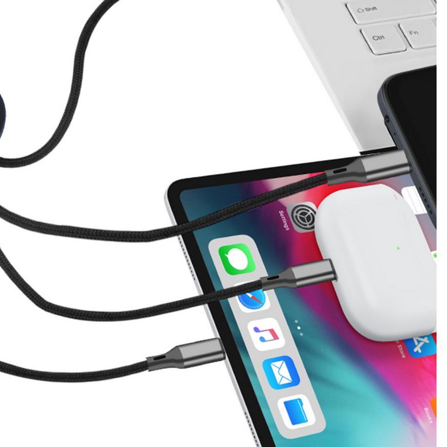 Yello Koko  Câble USB A+C/micro USB & USB C & Lightning 