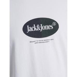 JACK & JONES Jordalston Branding Rundhals T-Shirt  