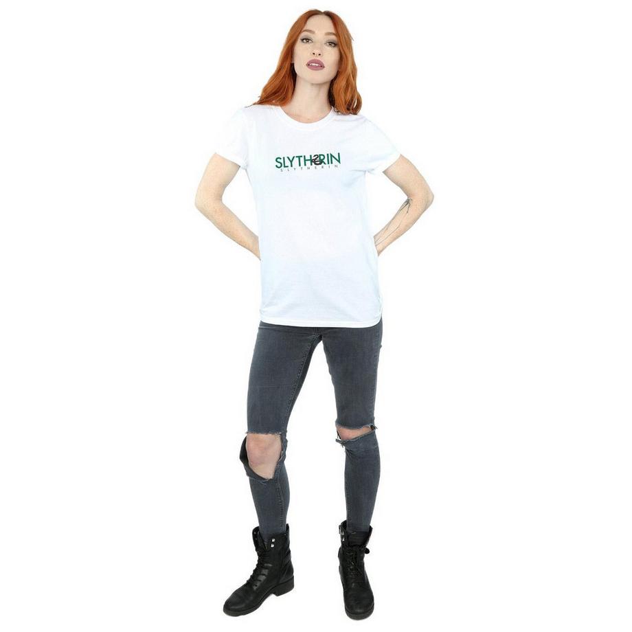 Harry Potter Slytherin T-Shirt Stampata  