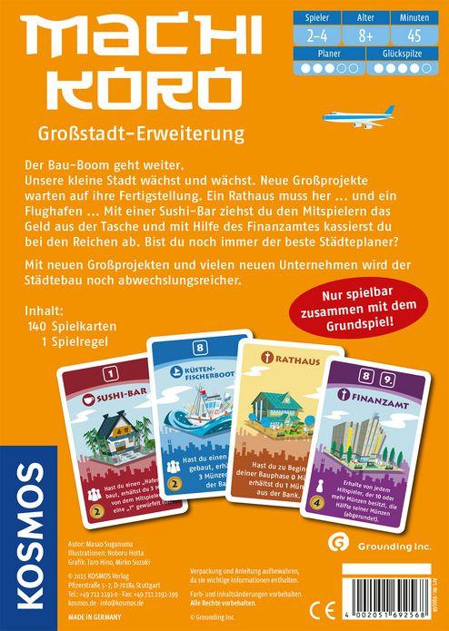 Kosmos  Spiele Machi Koro - Grossstadterweiterung 