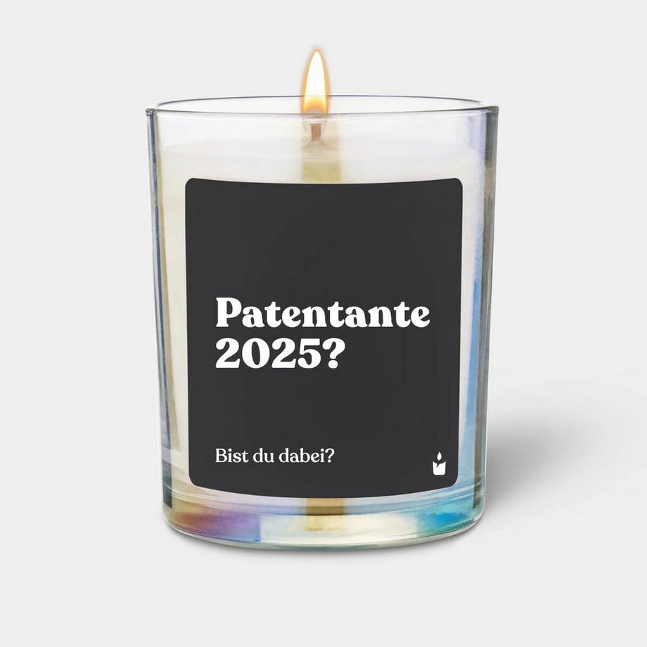 CandleHand Duftkerze Rainbow Flowery Patentante 2025? Bist du dabei?  