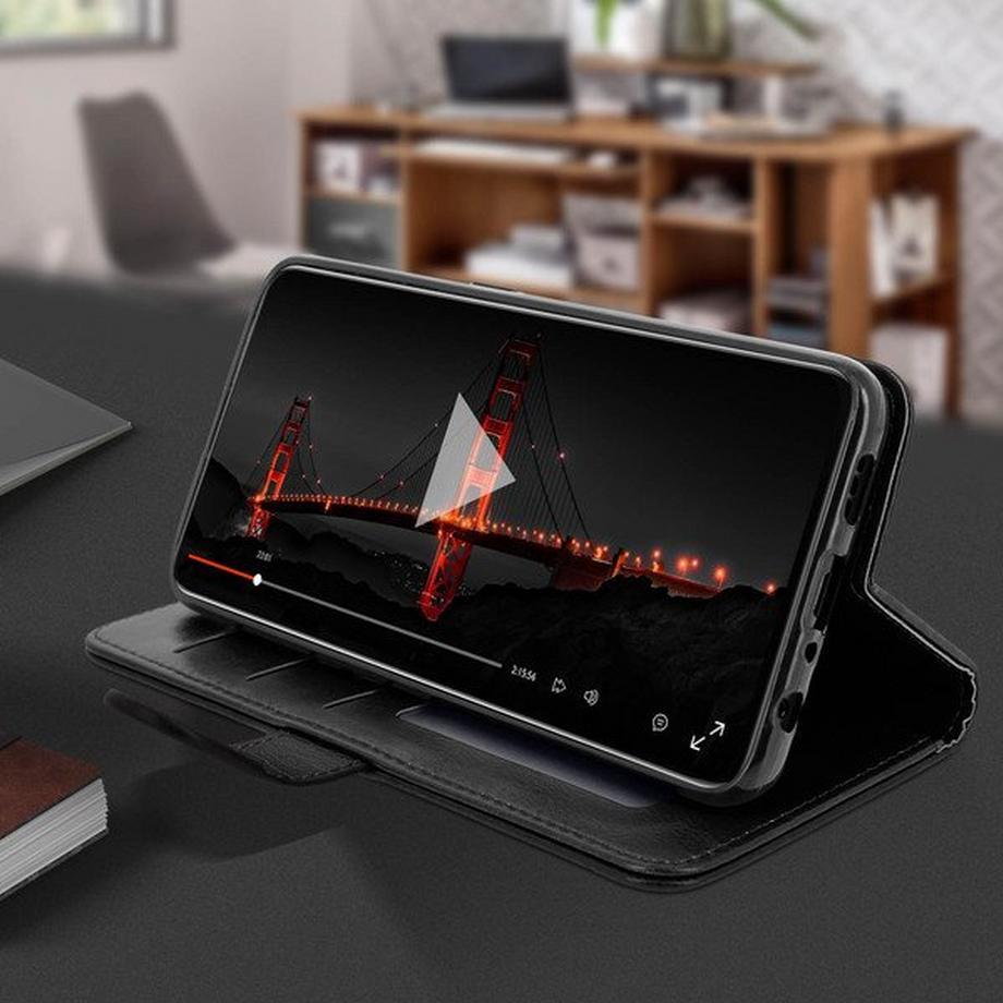 Avizar  Oppo Reno Vintage Case Schwarz 