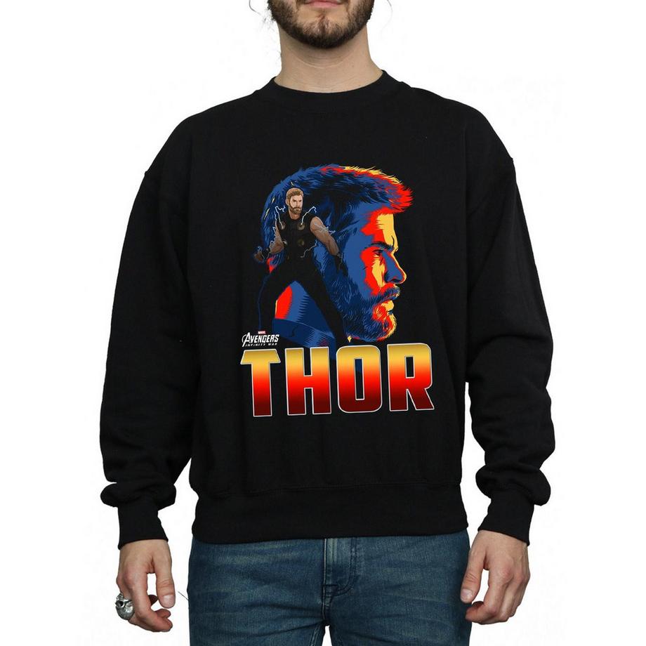 MARVEL Avengers Infinity War Thor Felpa  
