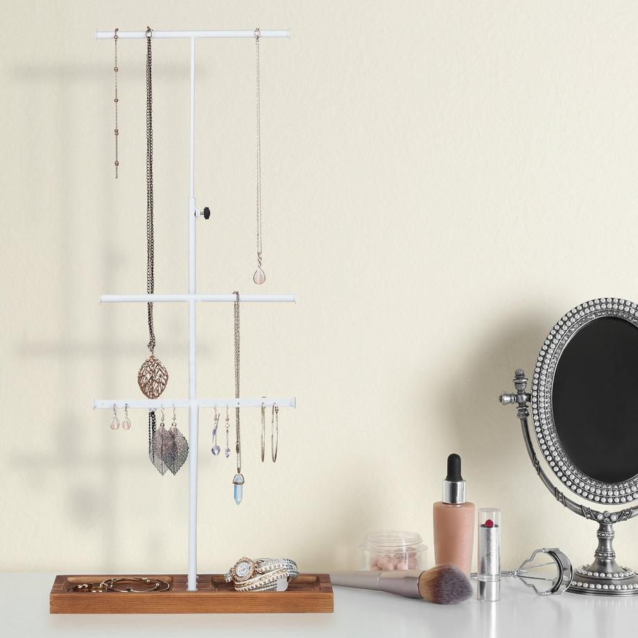 B2X  Présentoir à bijoux en forme de T 