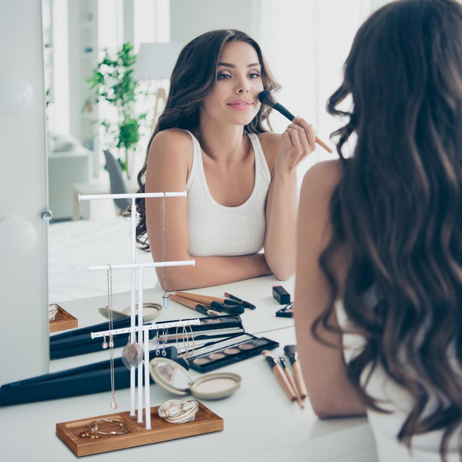 B2X  Présentoir à bijoux en forme de T 