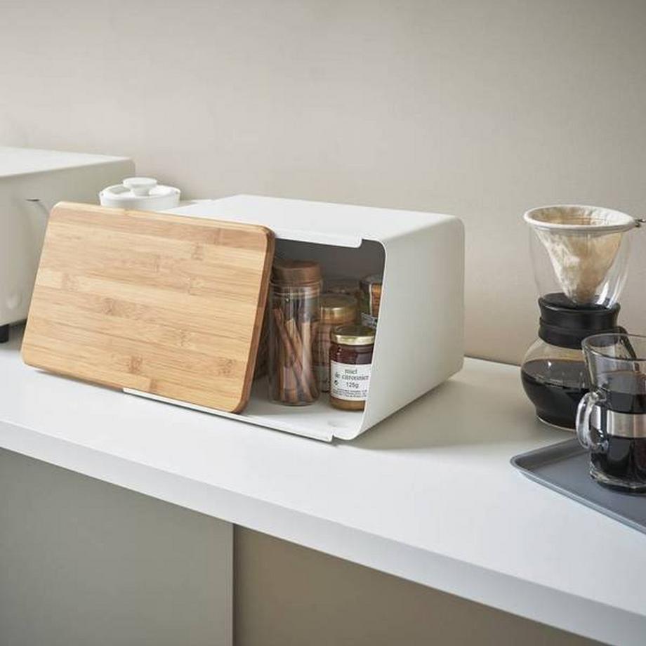 Yamazaki Boite à pain TOWER  avec couvercle  