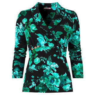 Joe Browns  Florales Wickel-Top mit Schalkragen 