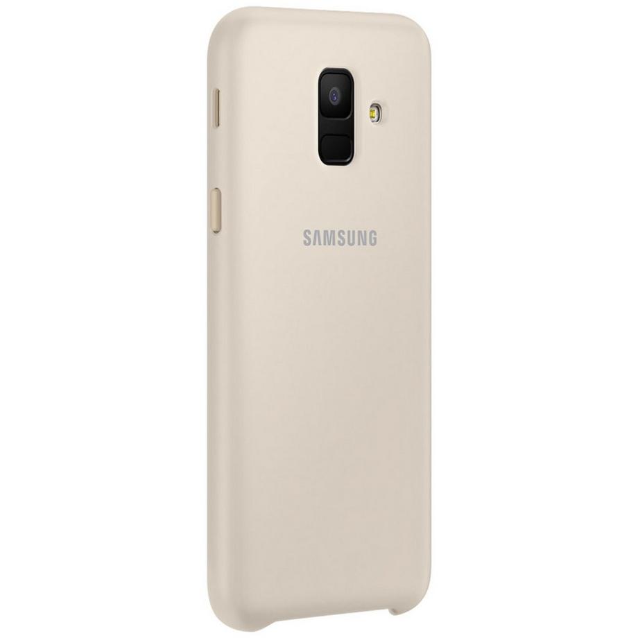 SAMSUNG Silicon Original Samsung A6 Dual Layer Cover 