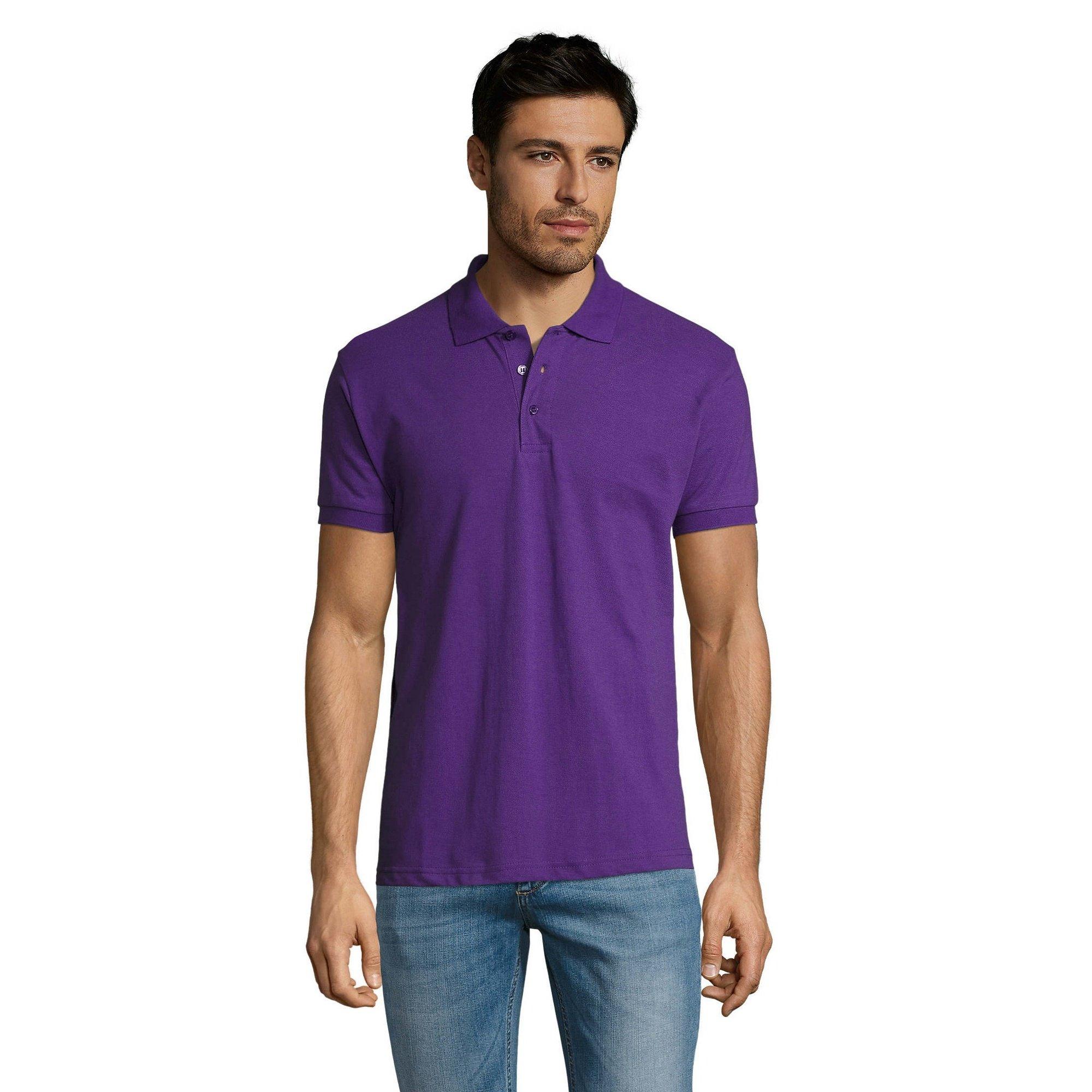 SOLS Prime Pique Kurzarm Poloshirt  