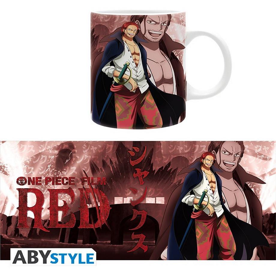 Abystyle One Piece RED Tazza 320ml Subli: Shanks  