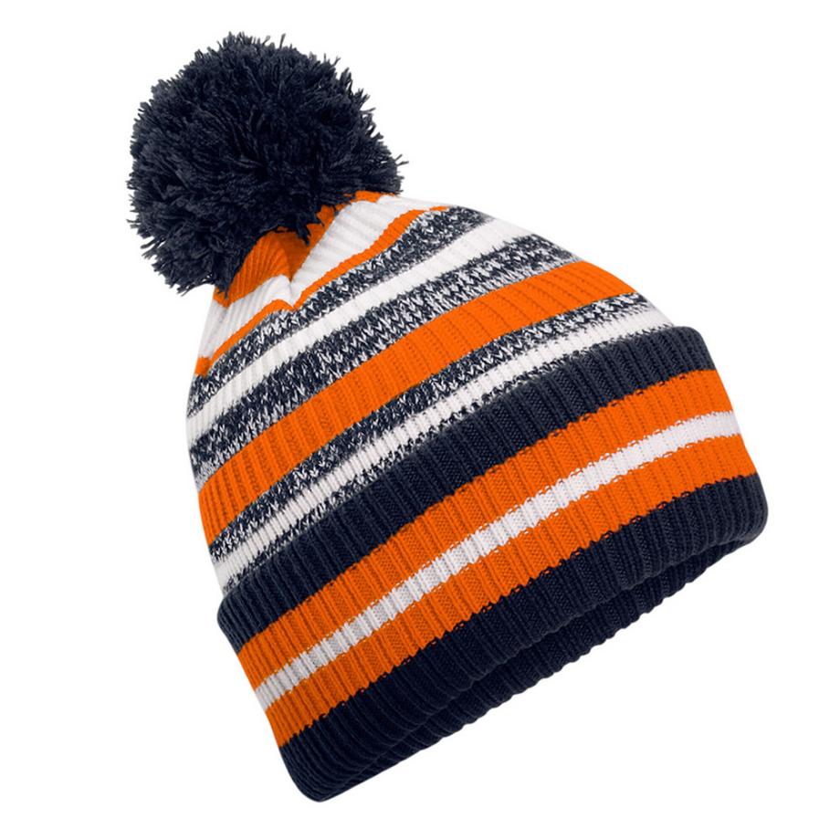 Beechfield Multisport Fan Berretto con Pom Pom  