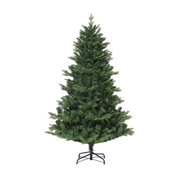 Albero di Natale artificiale, albero di Natale da 180 cm con 818 punte, sistema di piegatura a montaggio rapido, supporto in acciaio, per decorazione natalizia, interno, verde