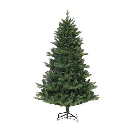 Northio Künstlicher Weihnachtsbaum, 180 cm Christbaum mit 818 Spitzen, Schnellaufbau Klappsystem, Stahlständer, für Weihnachten Deko, Indoor, Grün  