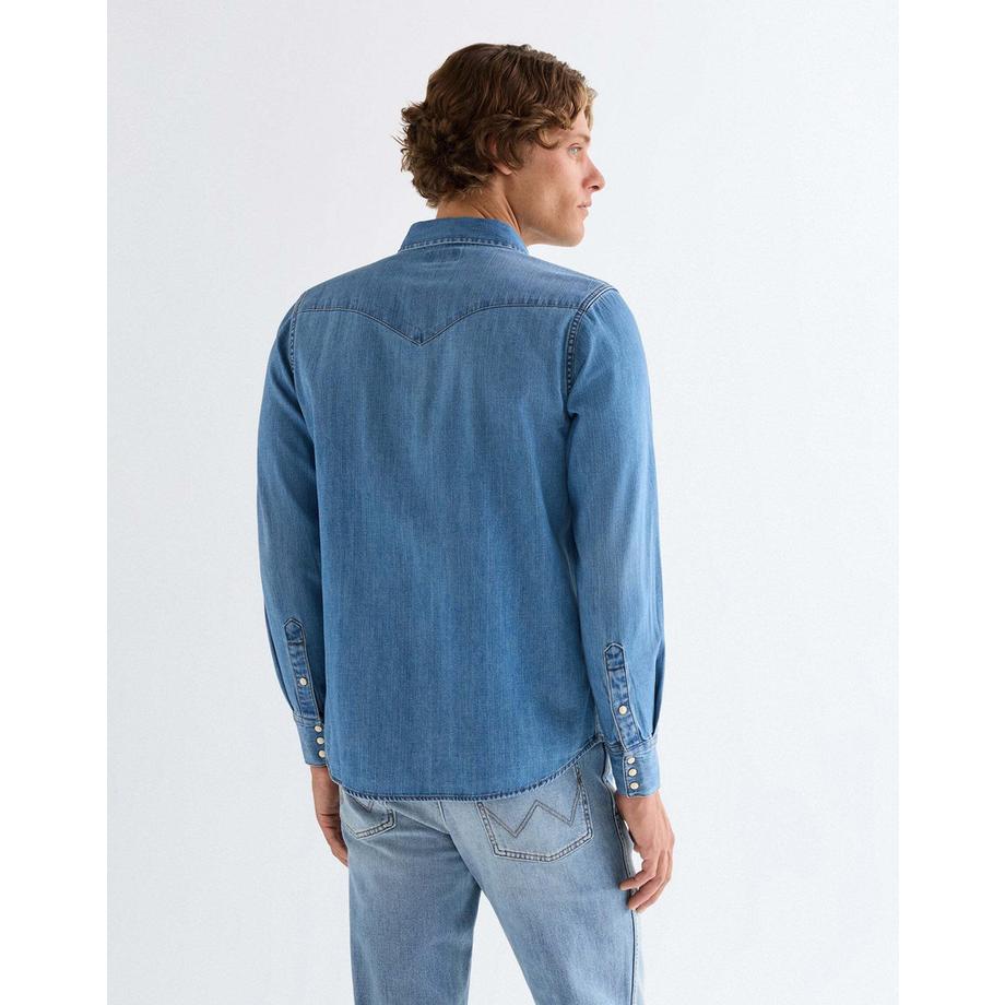 Wrangler Western Jeanshemd  