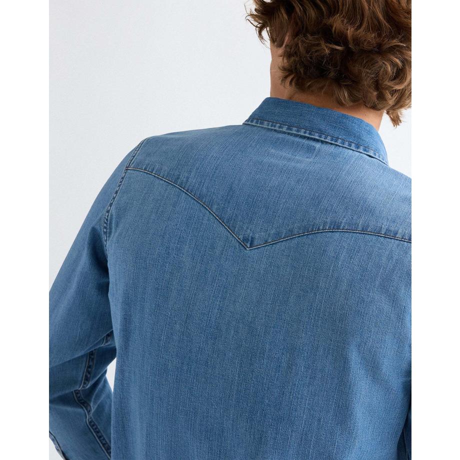 Wrangler Western Jeanshemd  