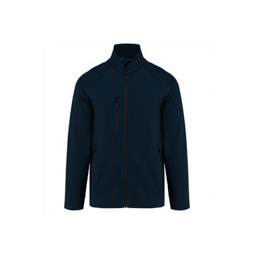 ökologisch verantwortungsvolle 3-lagen-jacke softshell