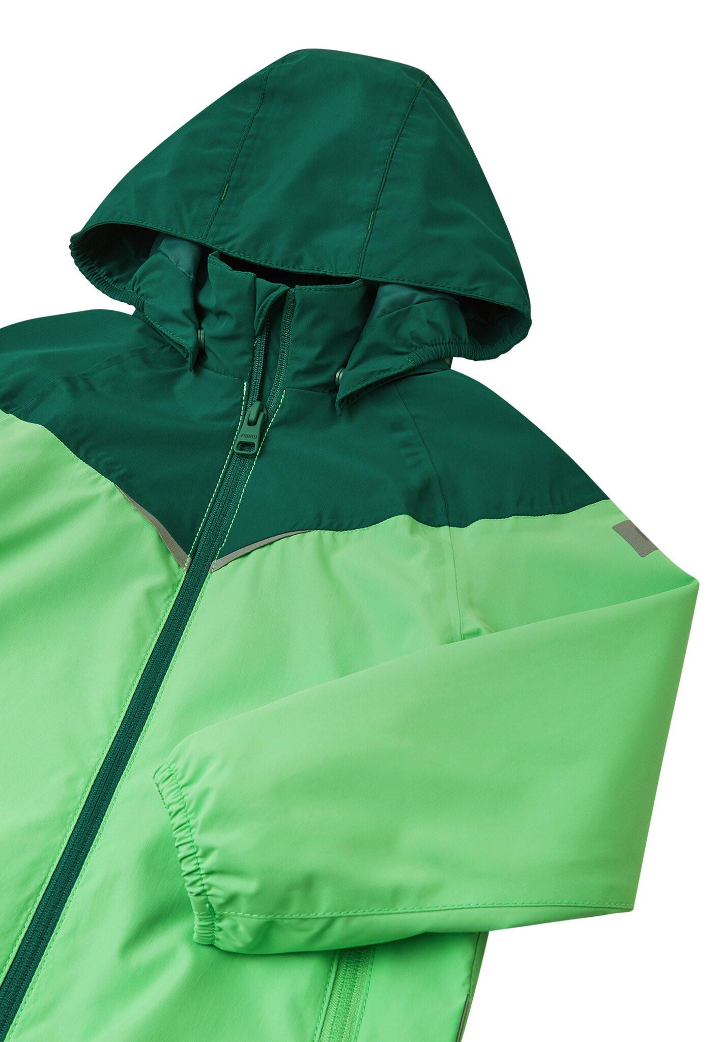 Reima  tec Kinder Regenjacke Tuulela Summer green 