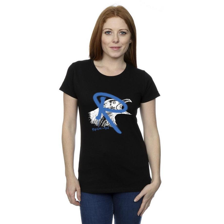 Harry Potter Ravenclaw T-Shirt Stampata  