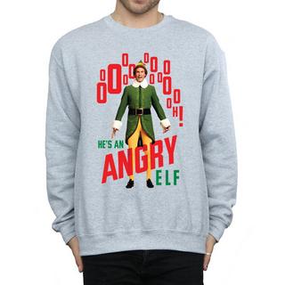 Elf Angry Rundhals-Sweatshirt  