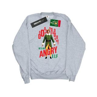 Elf Angry Rundhals-Sweatshirt  