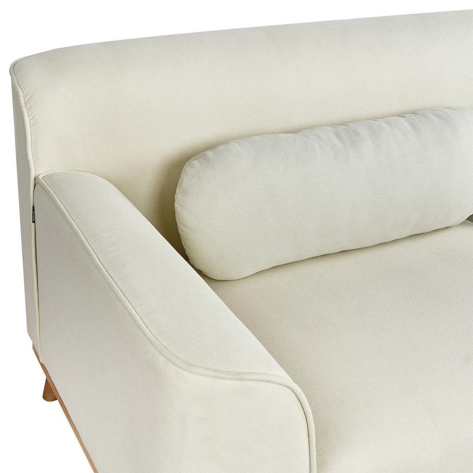 Beliani Divano angolare en Tessuto  SIMOS  