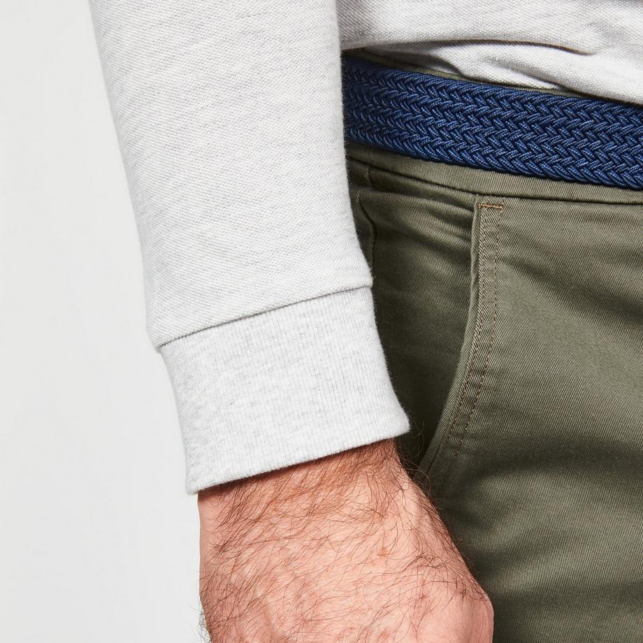 INESIS  Polo uomo maniche lunghe cotone 