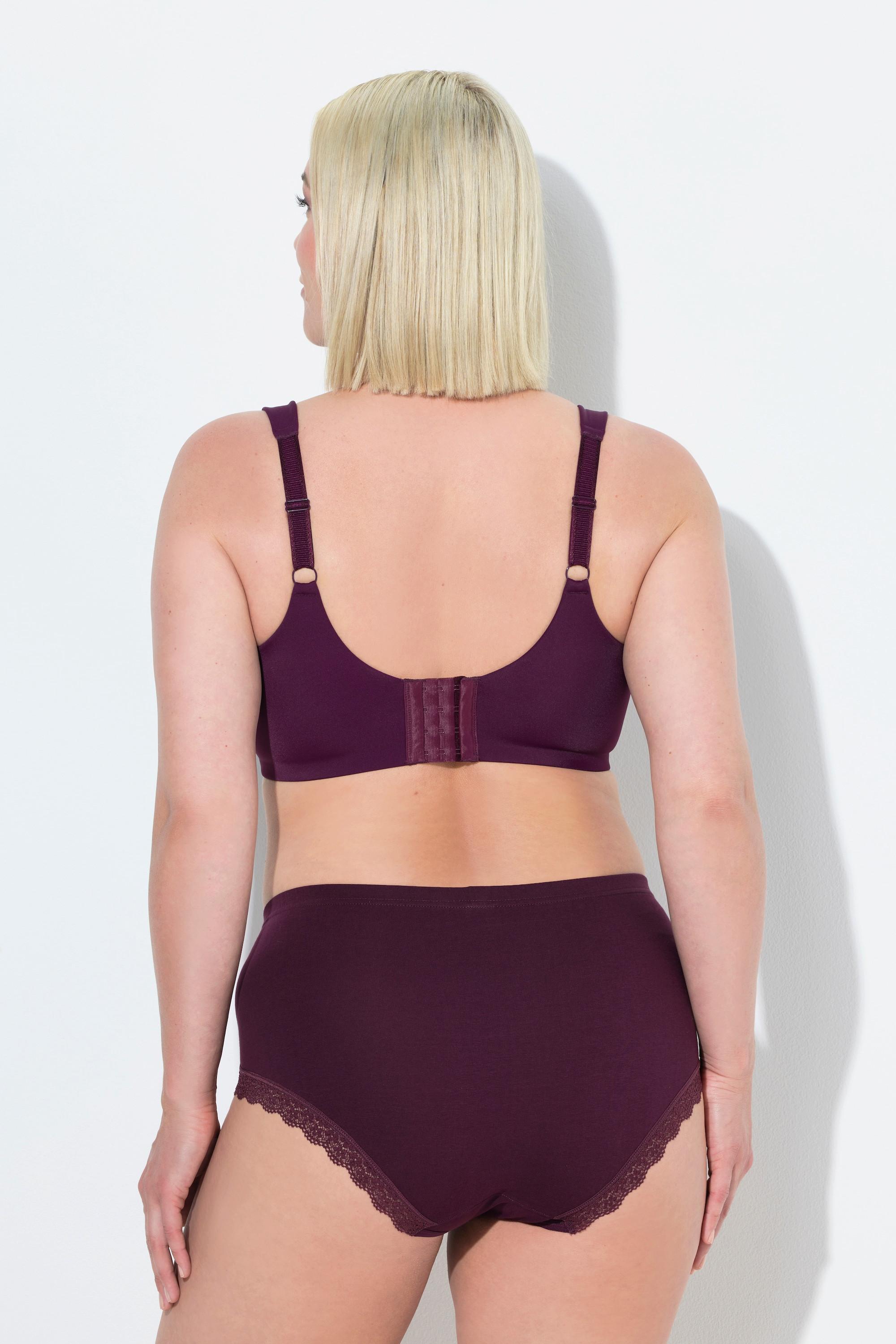 Ulla Popken Reggiseno Microfibra Senza Ferretto Coppe Spacer  