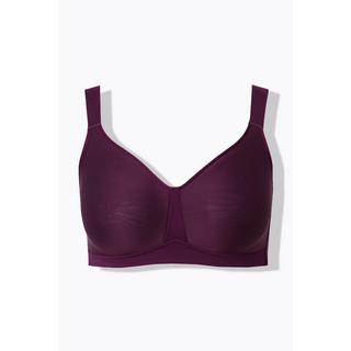 Ulla Popken Reggiseno Microfibra Senza Ferretto Coppe Spacer  