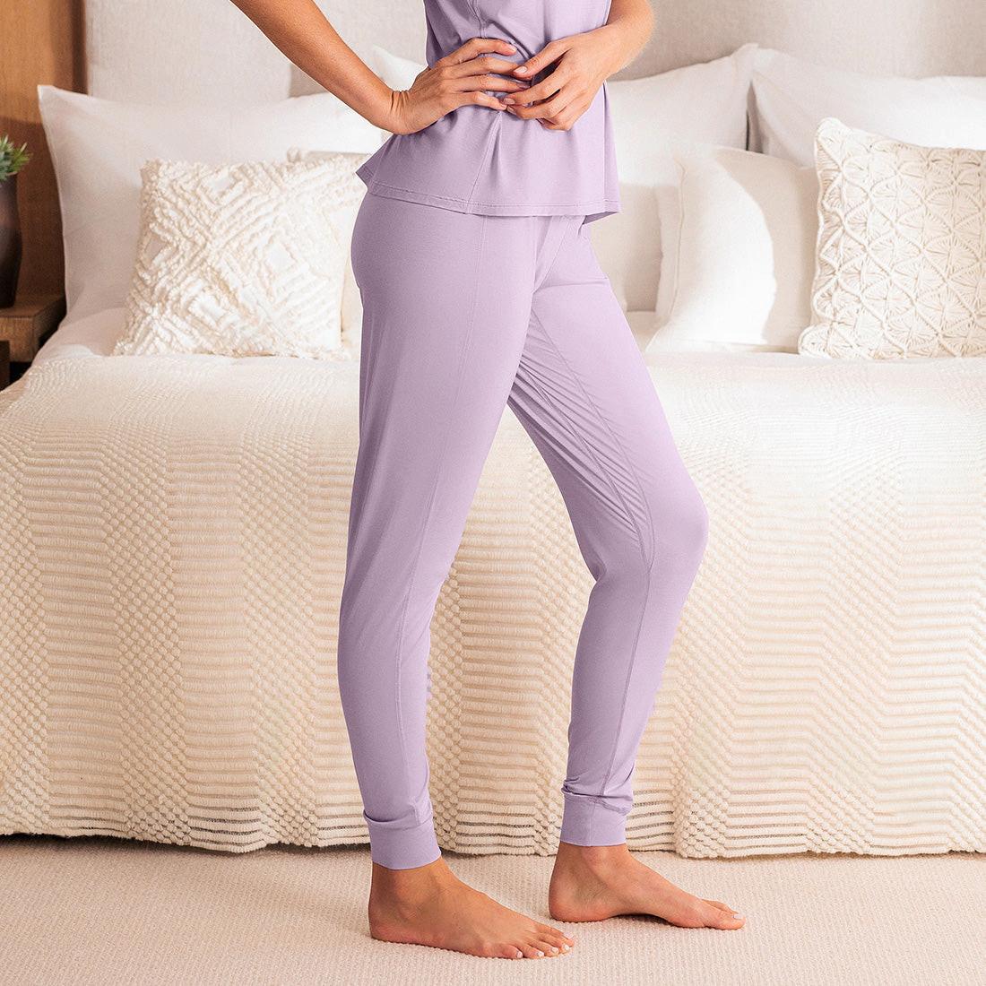 Dagsmejan Stay Cool Pantaloni da Notte con Polsini  