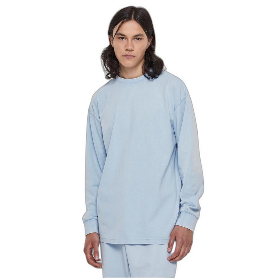 URBAN CLASSICS Langarmshirt mit verwaschener Säure Heavy Boxy  
