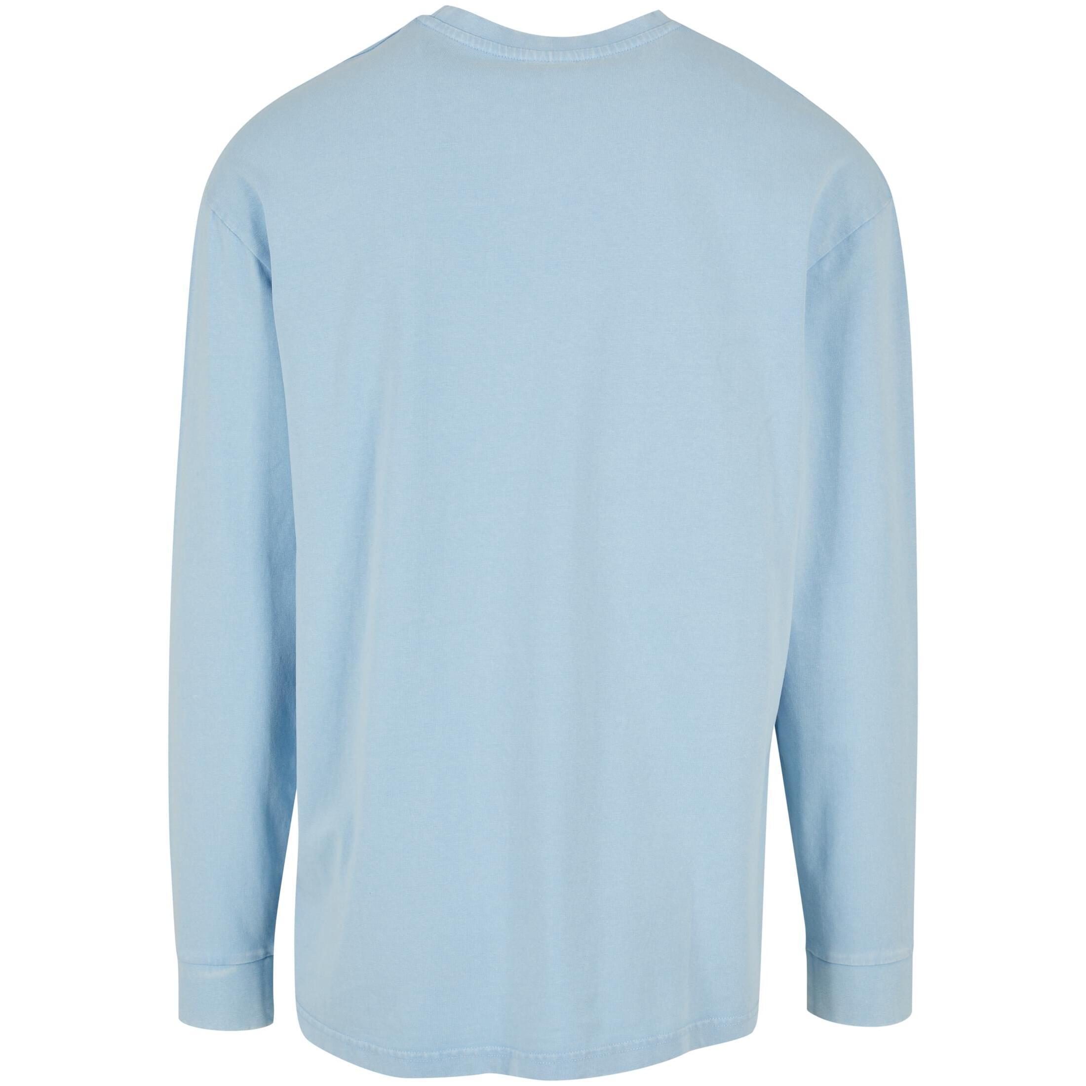 URBAN CLASSICS Maglietta a Maniche Lunghe con Lavaggio Acido Heavy Boxy  