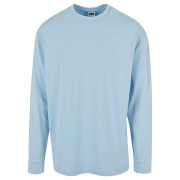 langarmshirt mit verwaschener säure heavy boxy