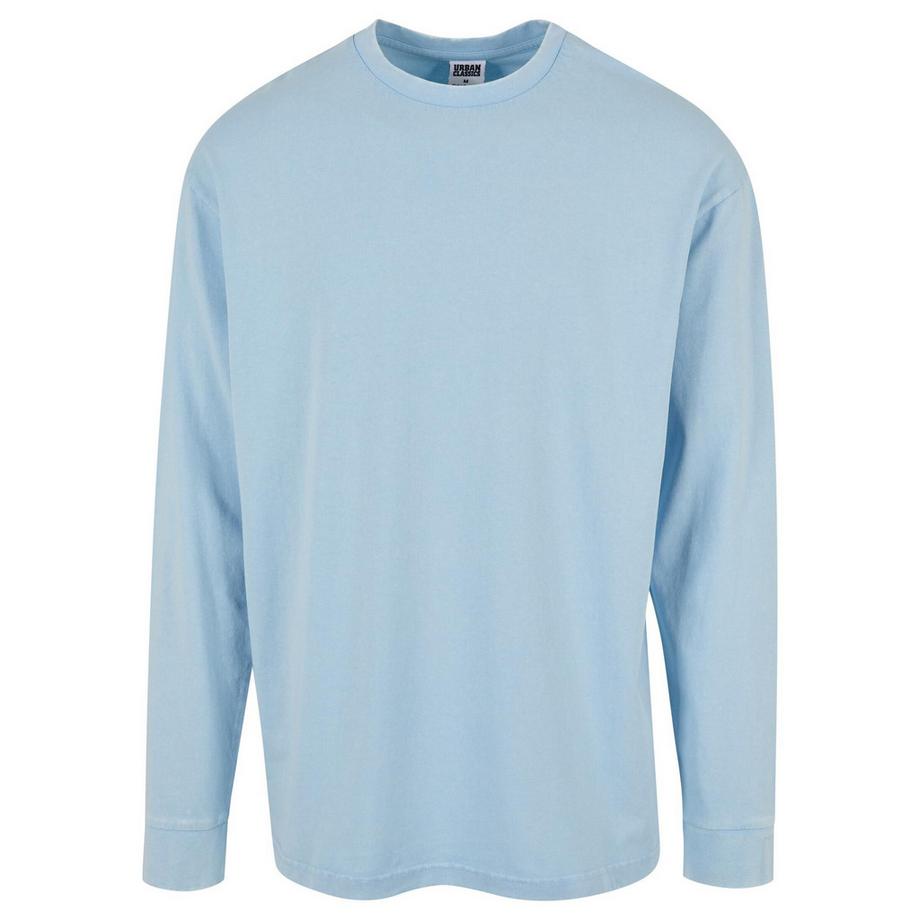 t-shirt manches longues délavé à l'acide heavy boxy