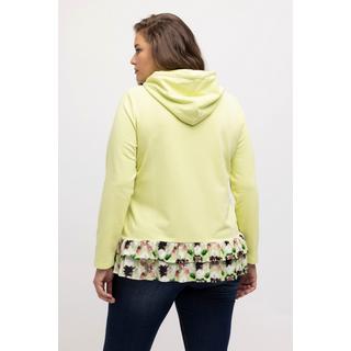 Ulla Popken Hoodie Lagenlook A-Linie Langarm  