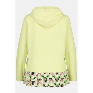 Ulla Popken Hoodie Lagenlook A-Linie Langarm  